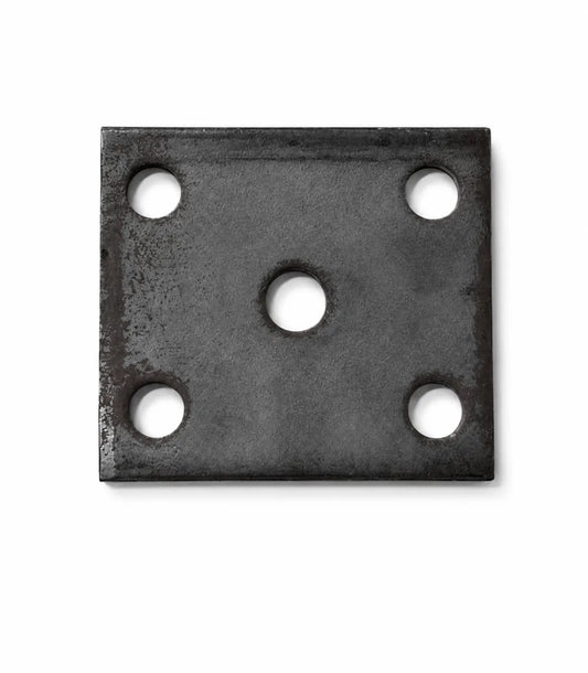 Fish Plate 60 x 40mm Black 8mm
