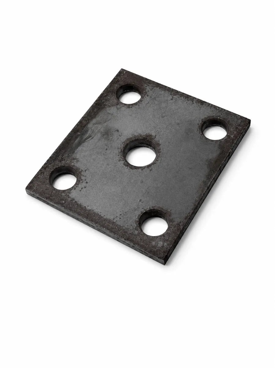 Fish Plate 60 x 45mm Black 8mm