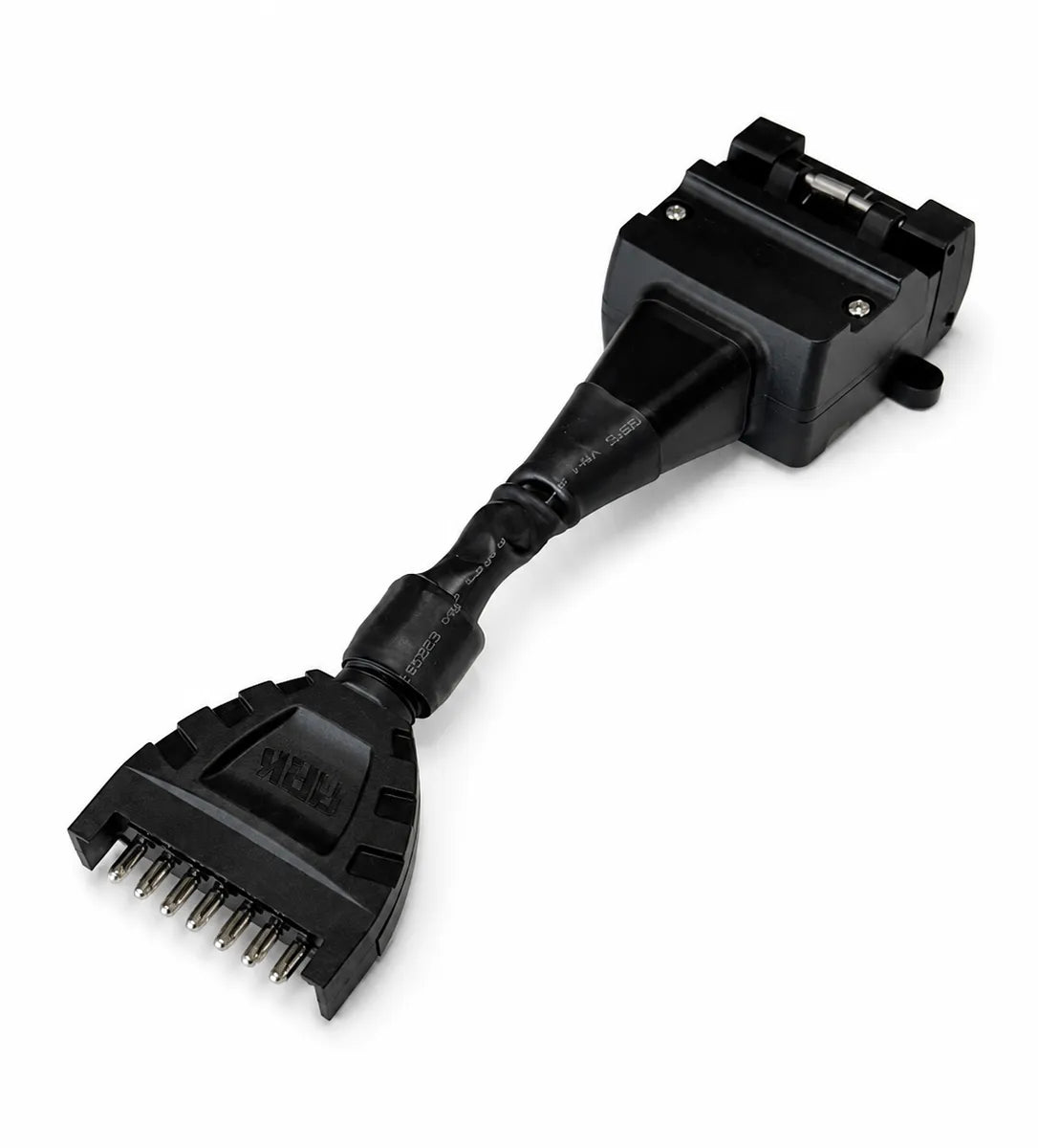 ARK Trailer Adaptor 7 Pin Flat Vehicle To 12 Pin Flat Trailer