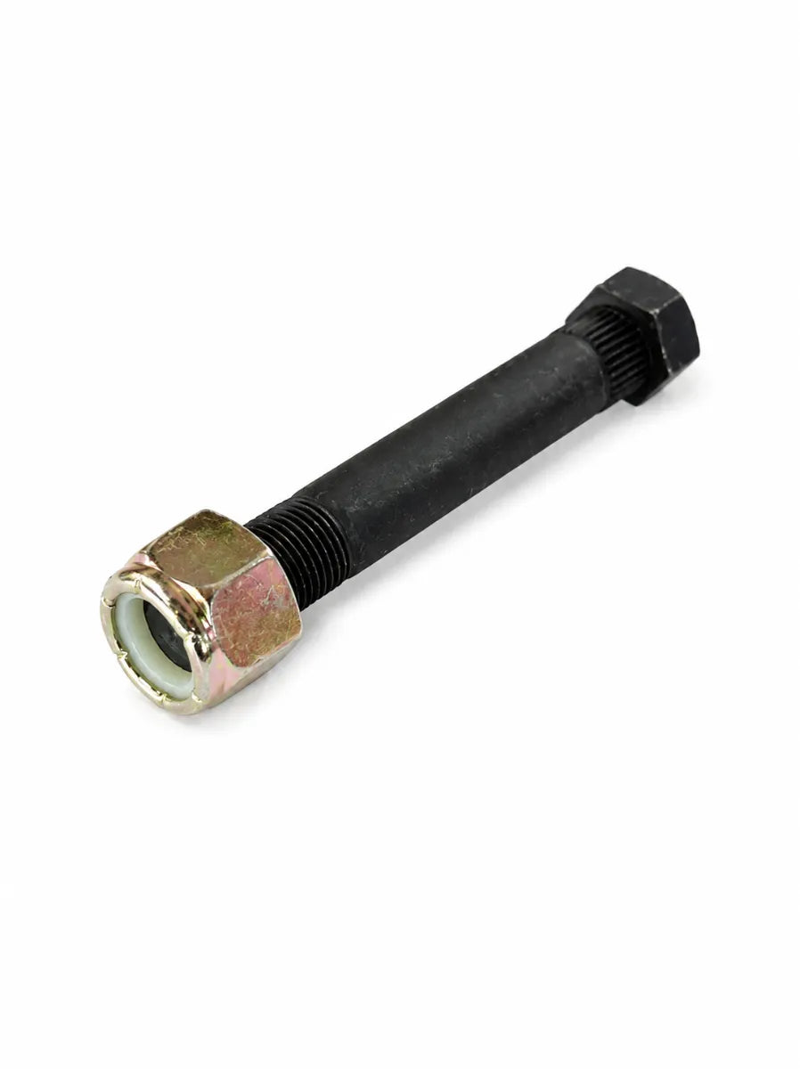 Manutec 16 x 112mm Non-Greaseable Suspension Bolt And Nyloc Nut Black
