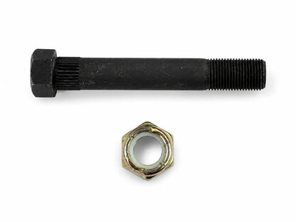 Manutec 16 x 112mm Non-Greaseable Suspension Bolt And Nyloc Nut Black