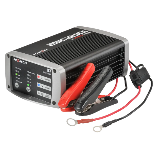 Projecta Intelli-Charge 12V 7A 7 Stage Automatic Battery Charger Multi Chemistry Lithium