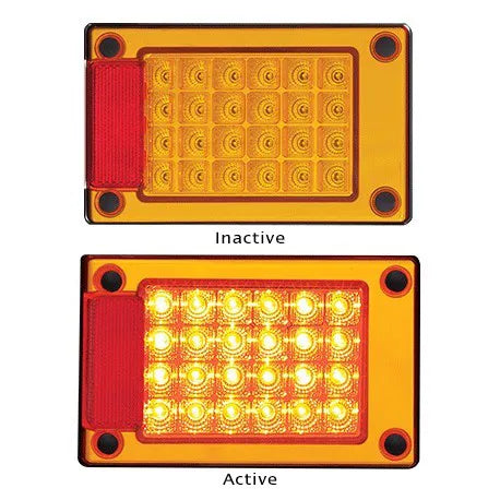 Amber Rear Indicator Lamp Insert for J3 Series