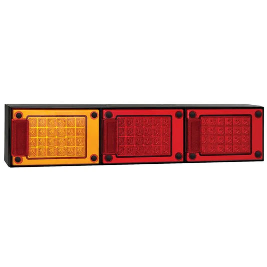 LED Combination Lamp 12-24V Jumbo Stop/Tail/Indicator 595x130x47mm