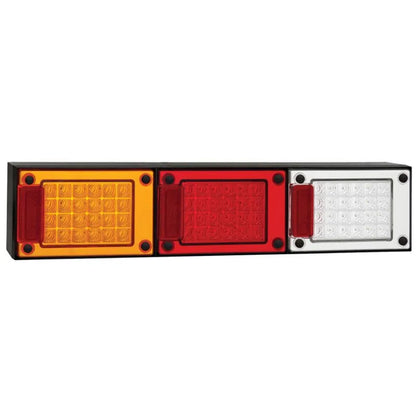 LED Combination Lamp 12-24V Jumbo Stop/Tail/Ind/ Reverse 595x130x47mm