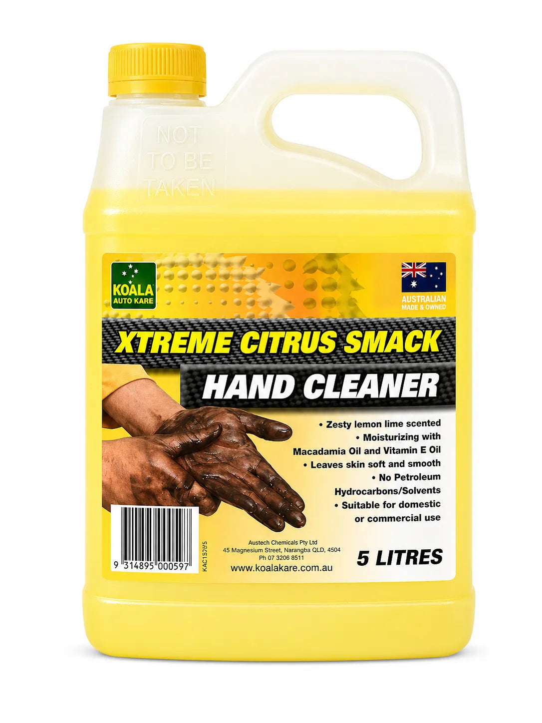 Koala Auto Kare Xtreme Citrus Smack Non-Grit Hand Cleaner
