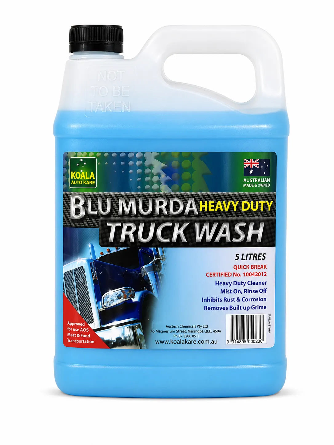 Koala Auto Kare Blu Murda Heavy Duty Truck Wash