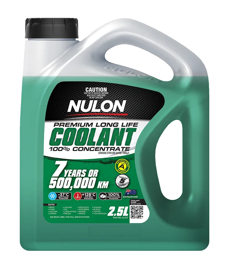 Nulon Green Premium Long Life Coolant 100% Concentrate