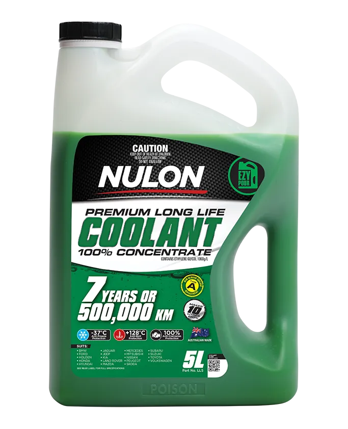 Nulon Green Premium Long Life Coolant 100% Concentrate