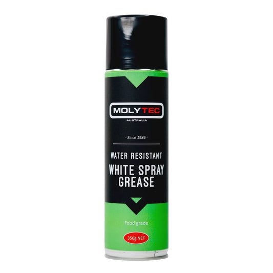 Molytec White Spray Grease Aluminium Complex Food Grade Aerosol 350g