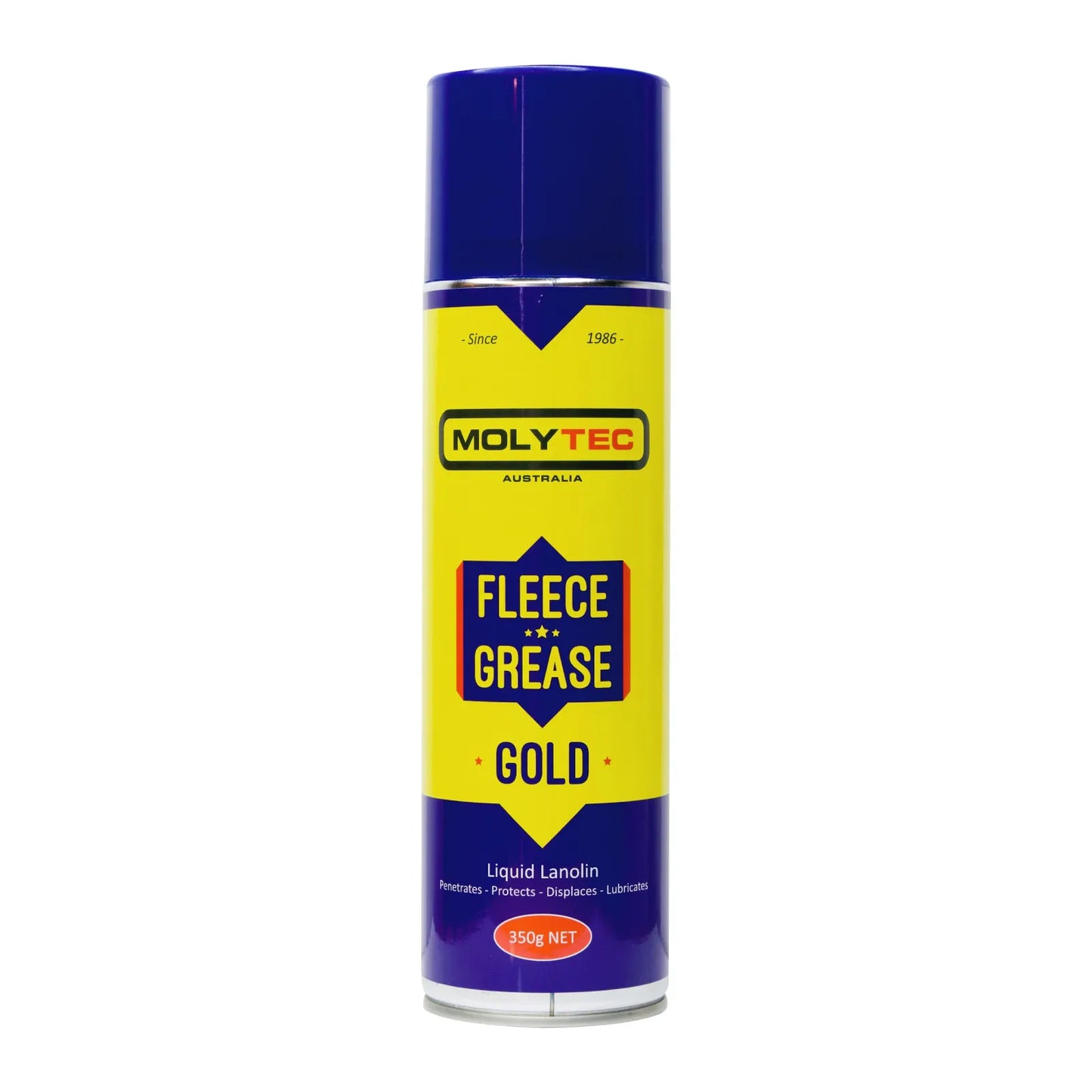Molytec Fleece Grease Lanolin Lubricant Aerosol 350g