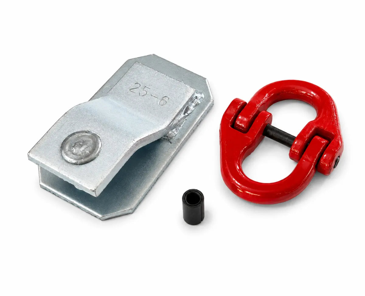 Manutec 3.15-Tonne Chain Connecting Bracket And Hammerlock Clip Set ADR