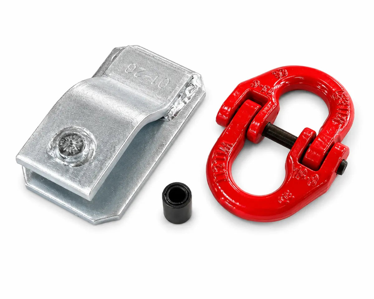Manutec 5.3-Tonne Chain Connecting Bracket And Hammerlock Clip Set ADR