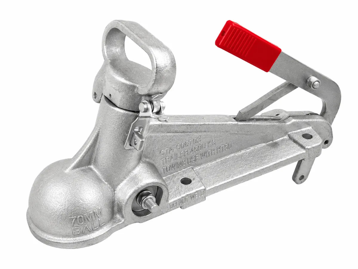 Manutec 4.5-Tonne Electric Coupling 70mm Ball 4-Hole Dacromet ADR