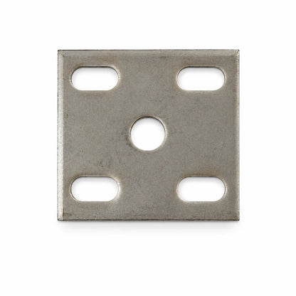 Manutec Slotted Fish Plate 8mm ZP Suits 45mm Spring 1/2" U-Bolt