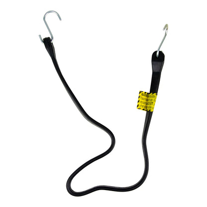 Monkey Grip EPDM Flat Rubber Strap With Metal Hooks 15mm 104cm