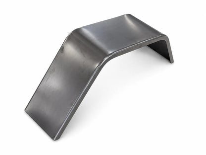 Single Plain Steel 2-Fold Mudguard Suits 14 And 15 Inch Road Wheels