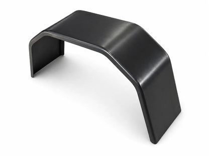 Single Plain Steel 4-Fold Mudguard Suits 15 And 16 Inch Off-Road Wheels