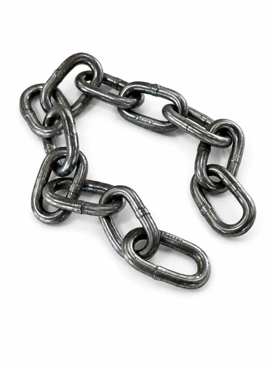 Manutec Safety Chain 10mm Black 12-Link 2.5-Tonne ADR