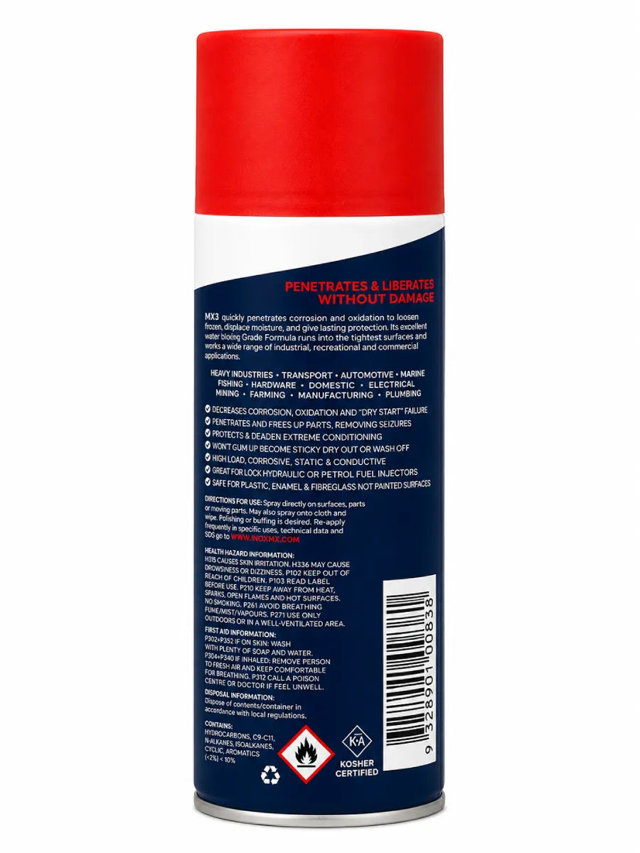 Inox MX3 Anti-Corrosion Lubricant Spray 300g