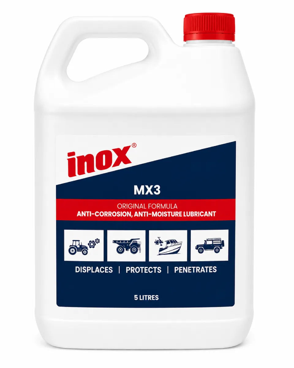 Inox MX3 Anti-Corrosion Lubricant 5L + 500ml Spray Bottle