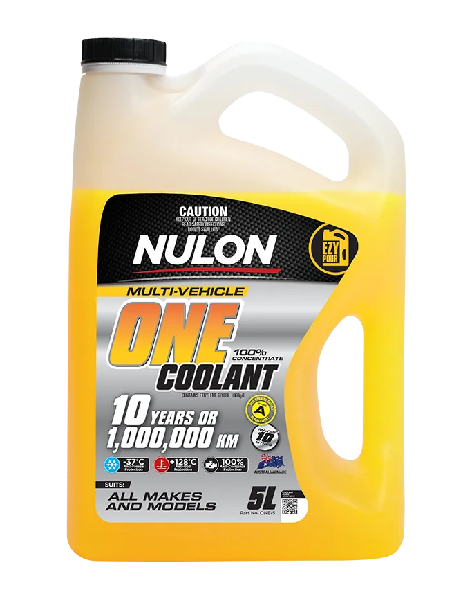 Nulon Multi-Vehicle ONE Coolant 100% Concentrate 5L