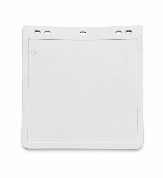 Truckmate 11 x 12" White Mud Flap 286 x 297mm