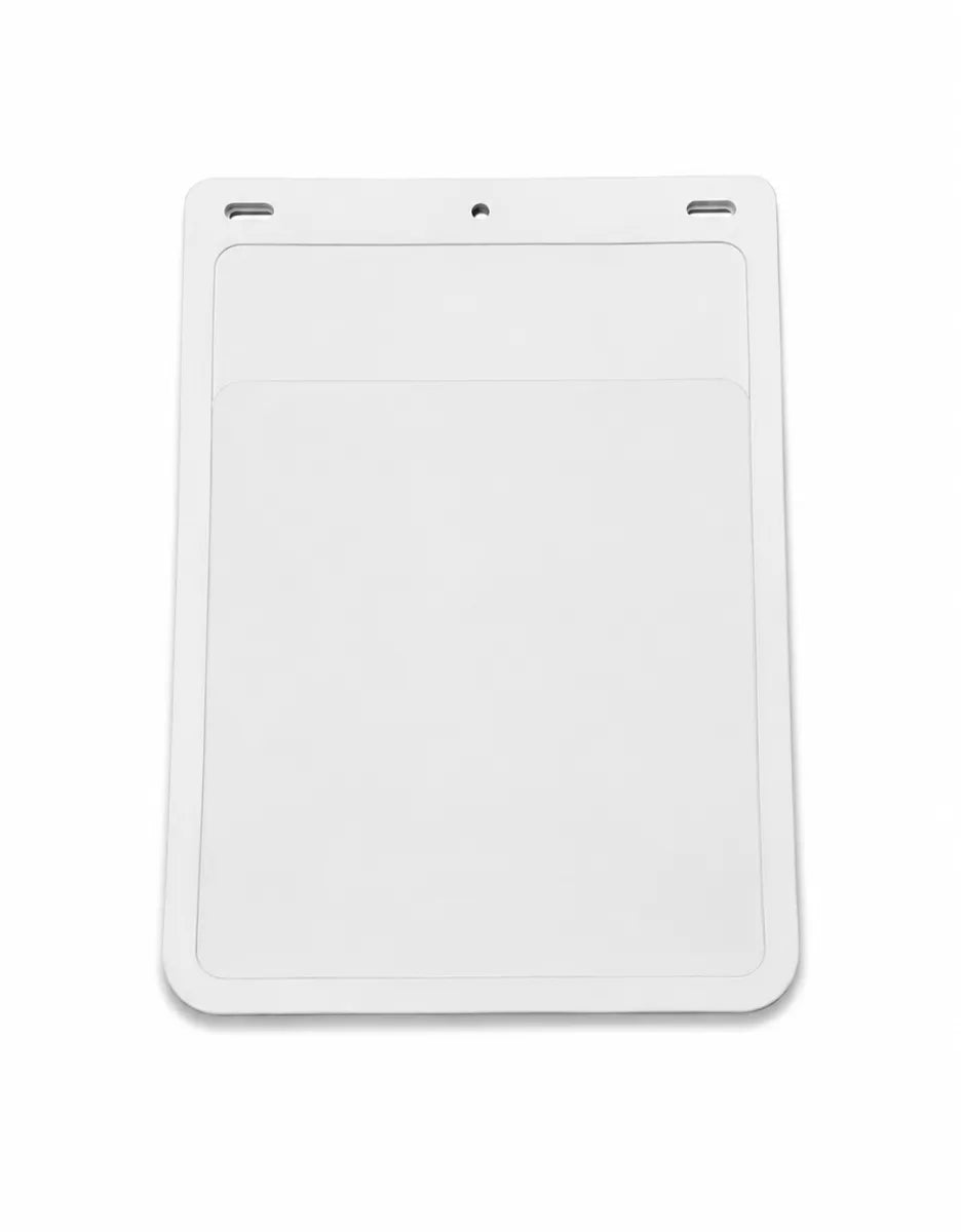 Truckmate 12 x 9" White Mud Flap 307 x 230mm