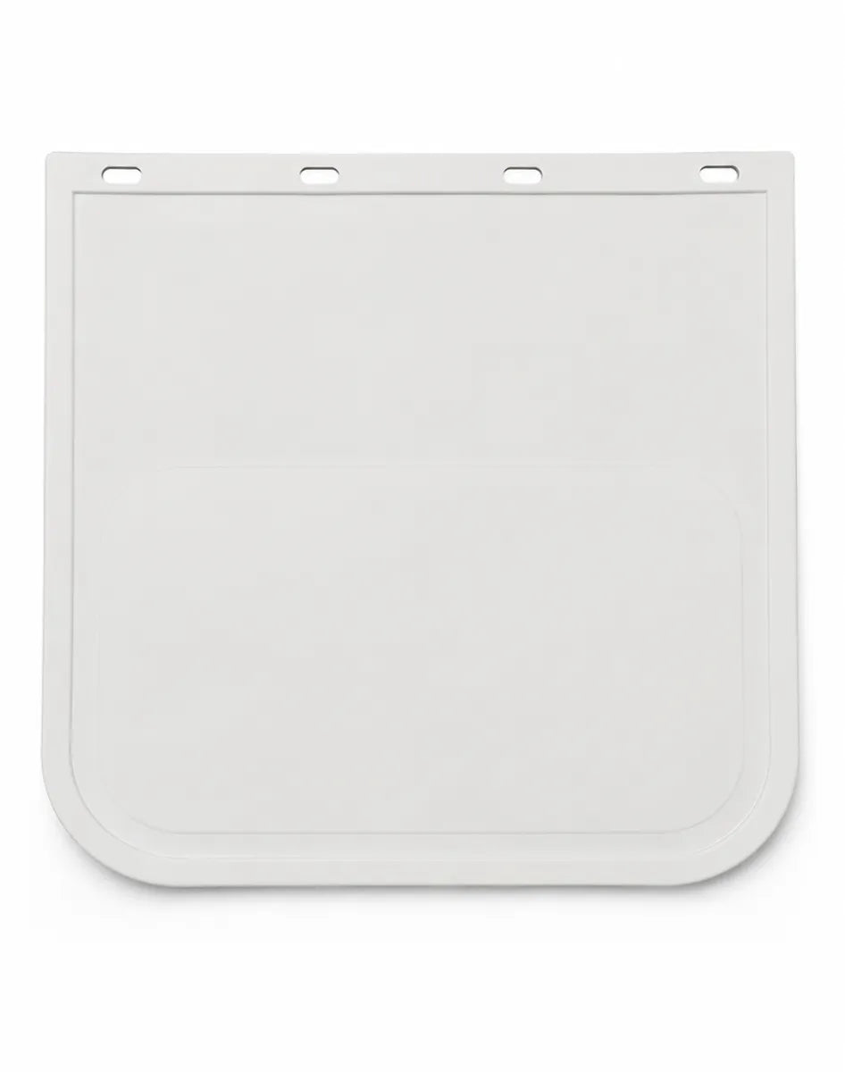 Truckmate 18 x 18" White Mud Flap 460 x 460mm