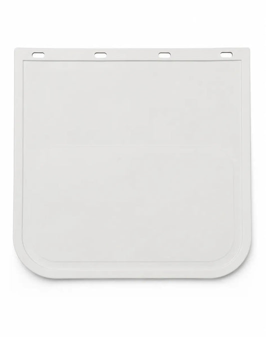 Truckmate 18 x 18" White Mud Flap 460 x 460mm