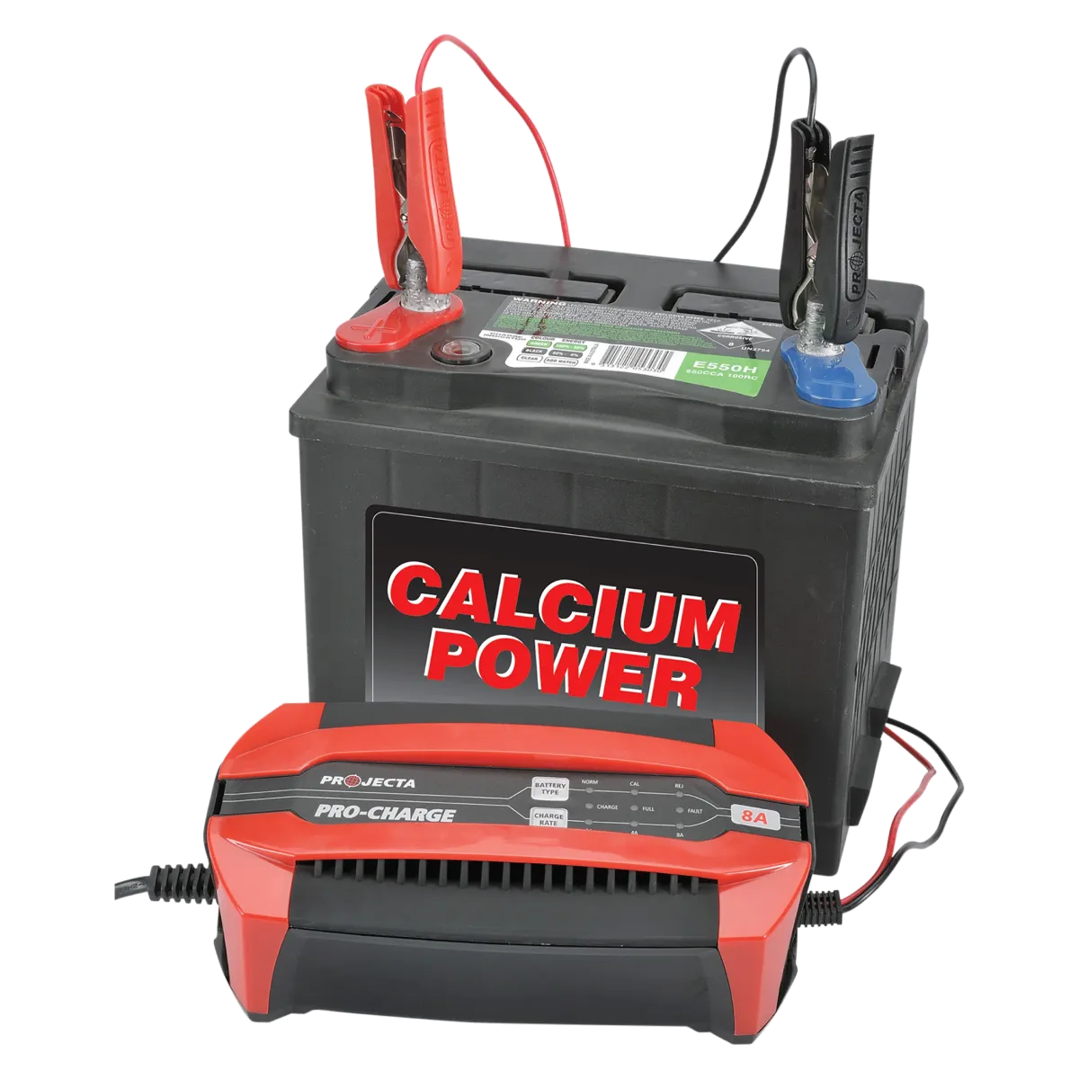 Projecta 12V 8A 6 Stage Automatic Battery Charger