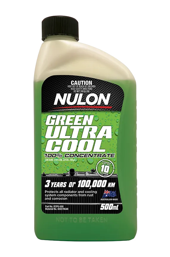 Nulon Green Ultra Cool 100% Concentrate 500ml