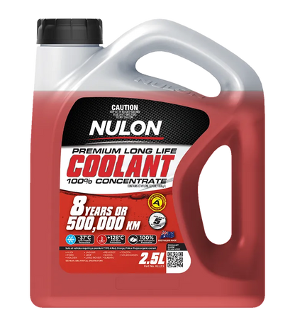 Nulon Red Premium Long Life Coolant 100% Concentrate 2.5L