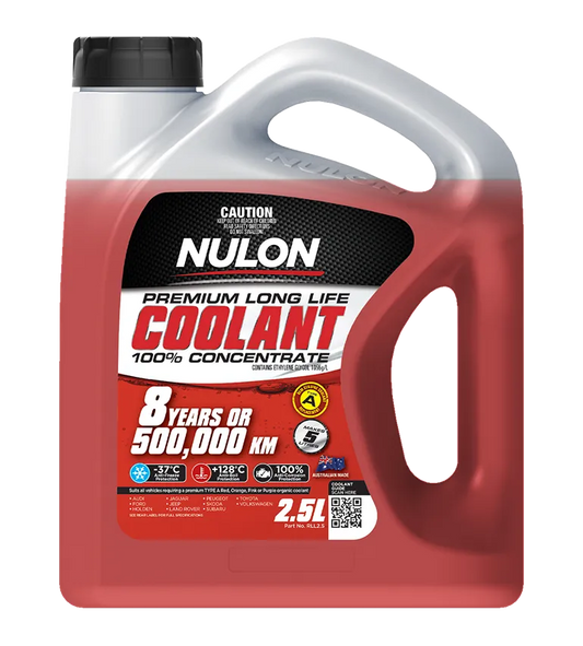 Nulon Red Premium Long Life Coolant 100% Concentrate 2.5L