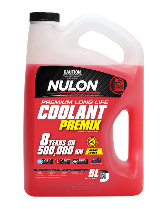 Nulon Red Premium Long Life Coolant Premix 5L