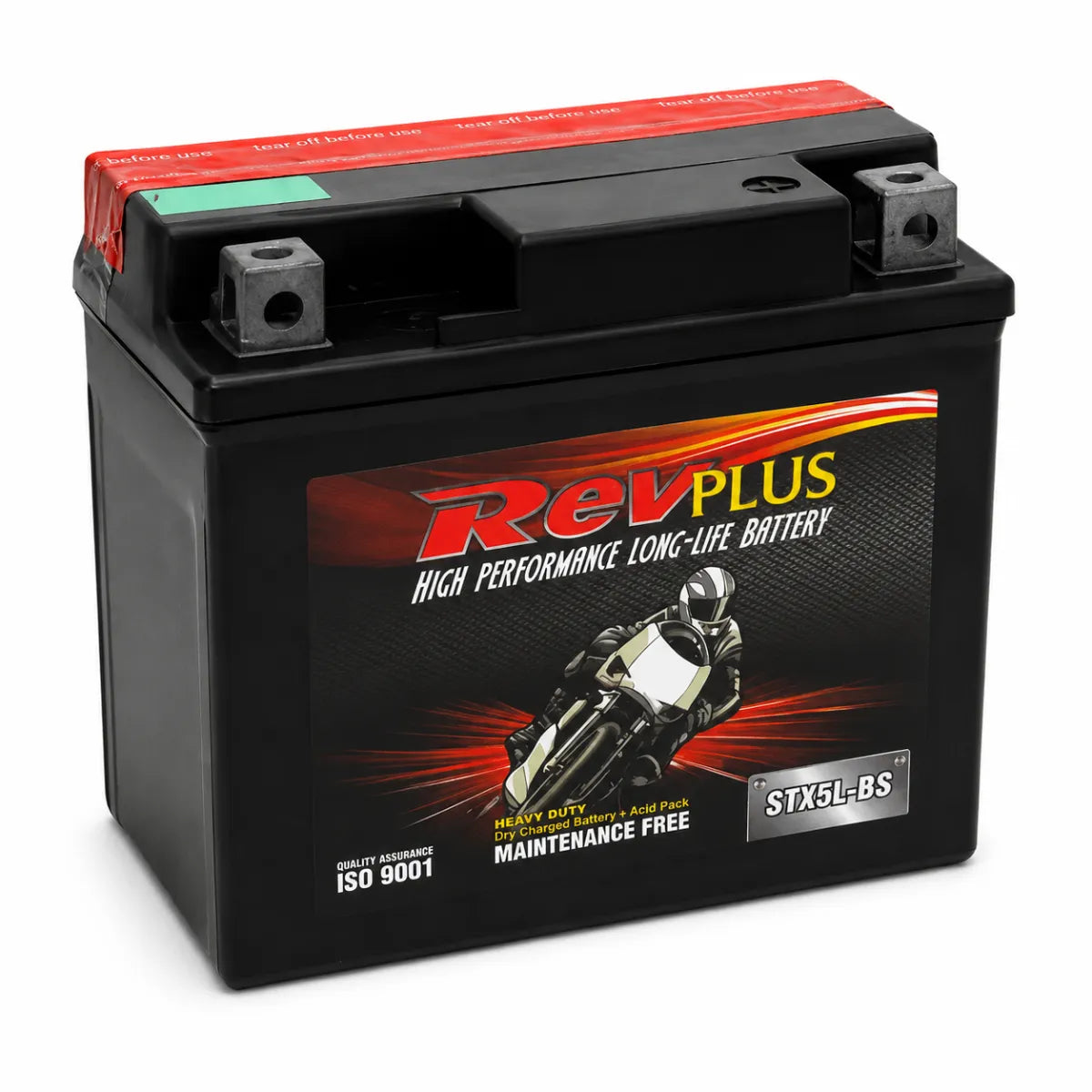 RevPlus STX5L-BS 70CCA 4Ah Powersport Battery
