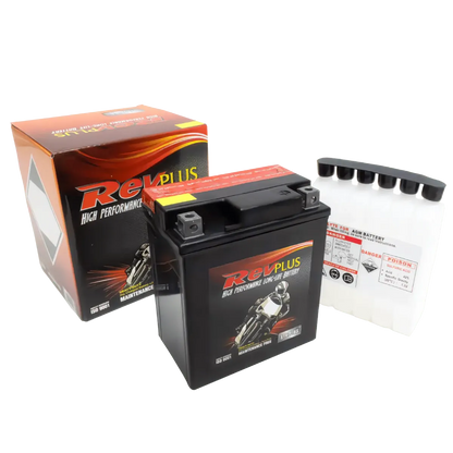 RevPlus STX7L-BS 85CCA 6Ah Powersport Battery