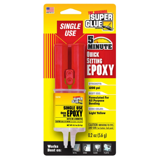 The Original Super Glue Quick Setting Epoxy 6g