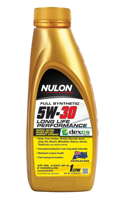 Nulon 5W-30 Full Synthetic Long Life Engine Oil