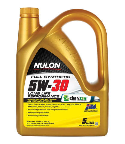 Nulon 5W-30 Full Synthetic Long Life Engine Oil