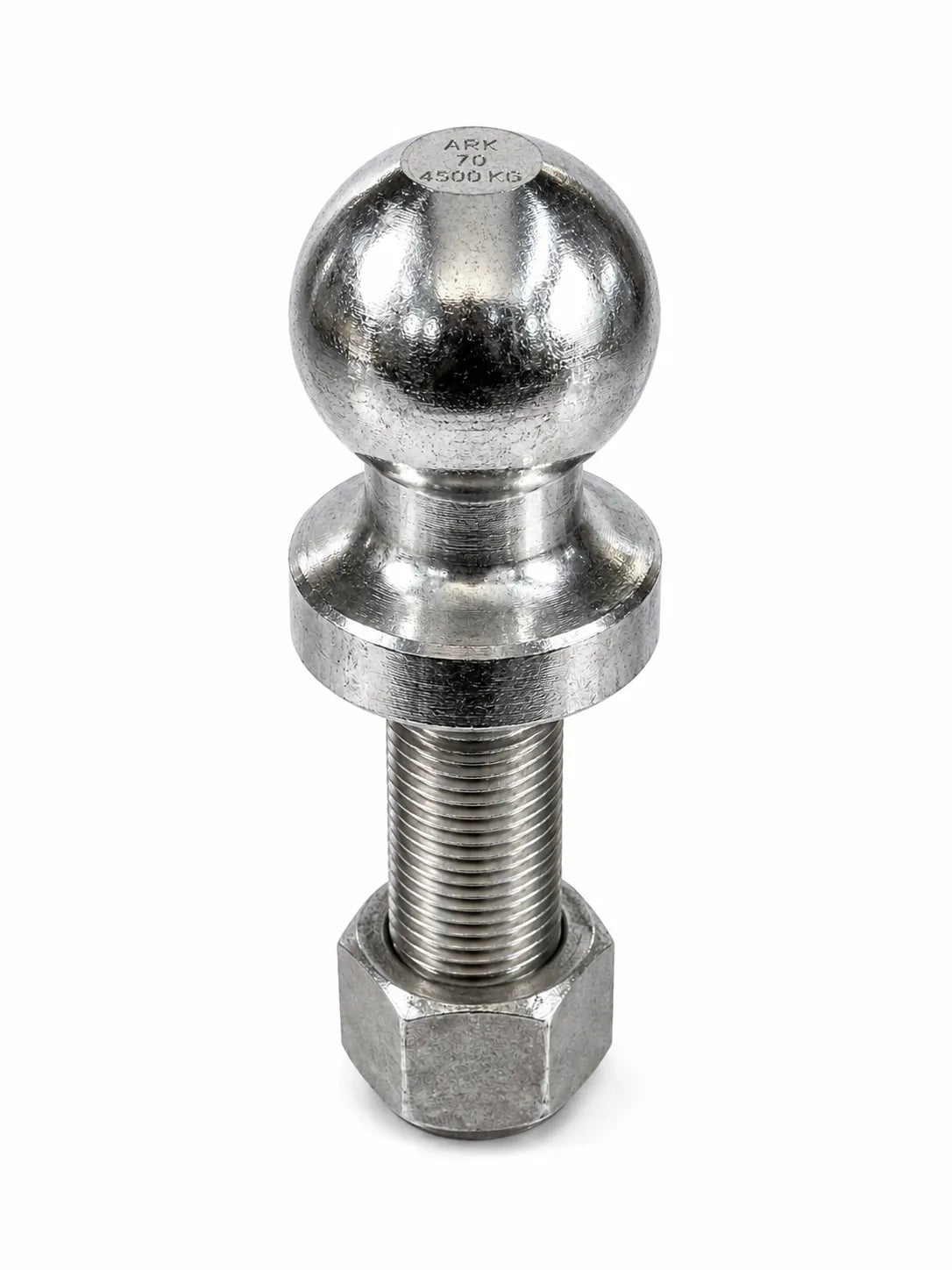 ARK Chrome Tow Ball 70mm 4500kg Rated