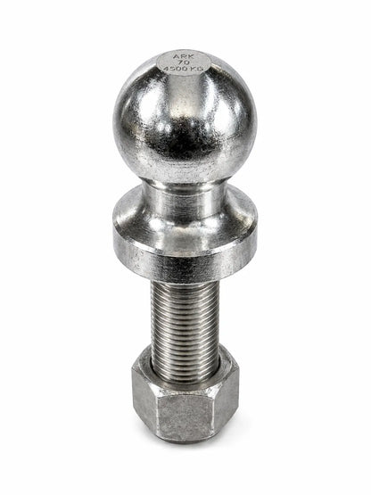 ARK Chrome Tow Ball 70mm 4500kg Rated