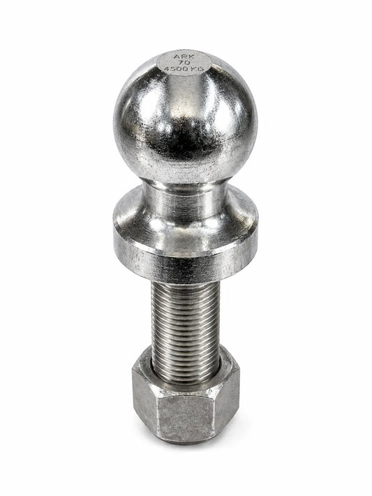 ARK Chrome Tow Ball 70mm 4500kg Rated