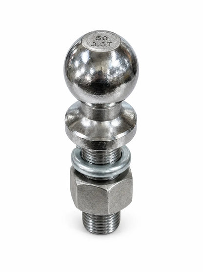 ARK Chrome Tow Ball 50mm 3500kg Rated Heavy Duty Shank