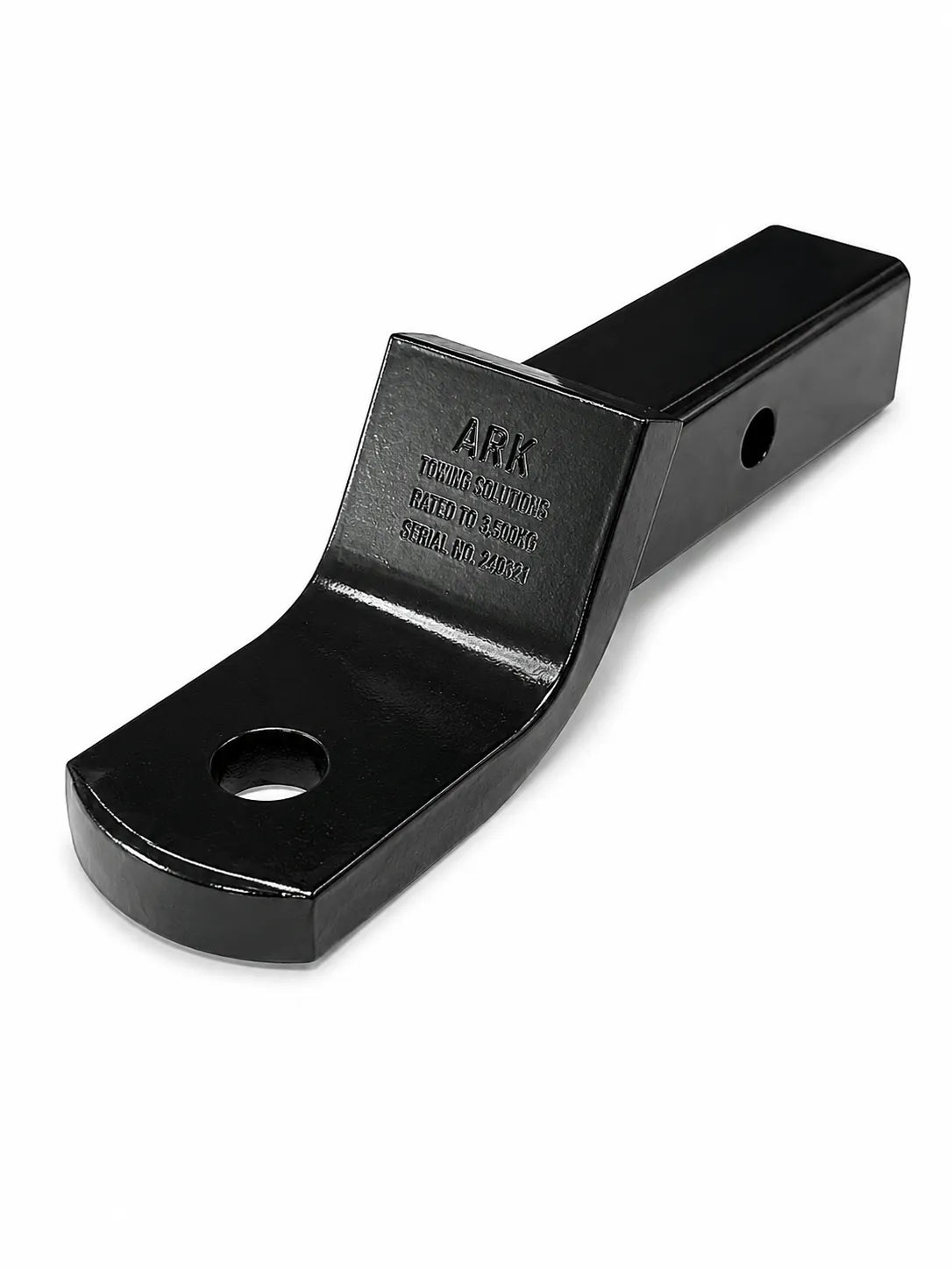 ARK Tow Ball Mount 160mm Drop Black Powder Coat