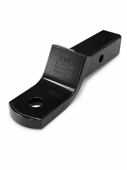 ARK Tow Ball Mount 160mm Drop Black Powder Coat