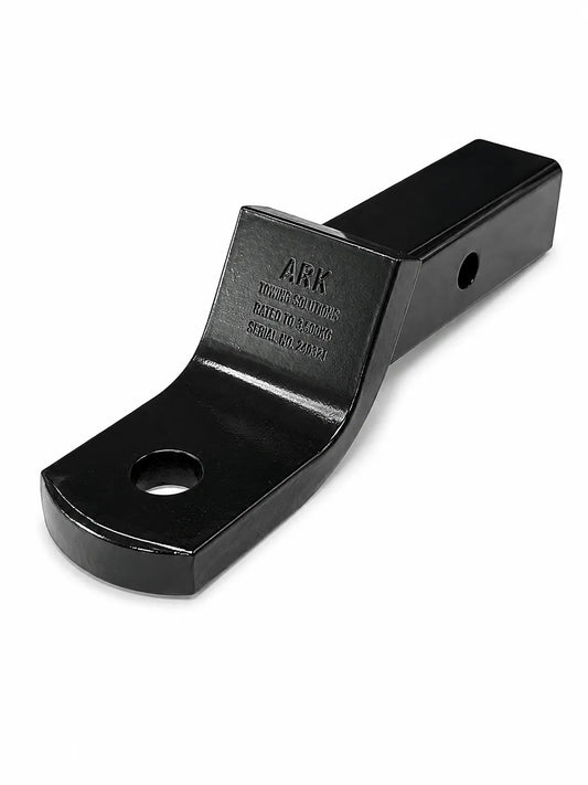 ARK Tow Ball Mount 160mm Drop Black Powder Coat