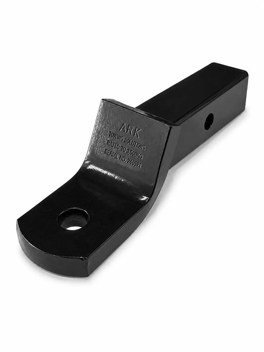 ARK Tow Ball Mount 190mm Drop Black Powder Coat