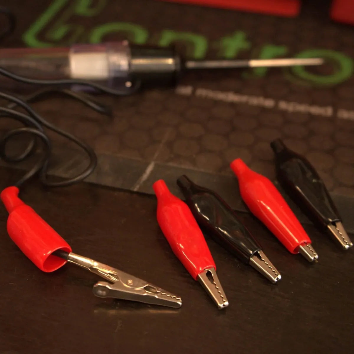 VoltFlow Alligator Clips 12V 10A Insulated 4 Piece