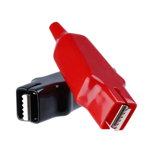 VoltFlow Crocodile Clips 12V 25A Insulated 2 Piece